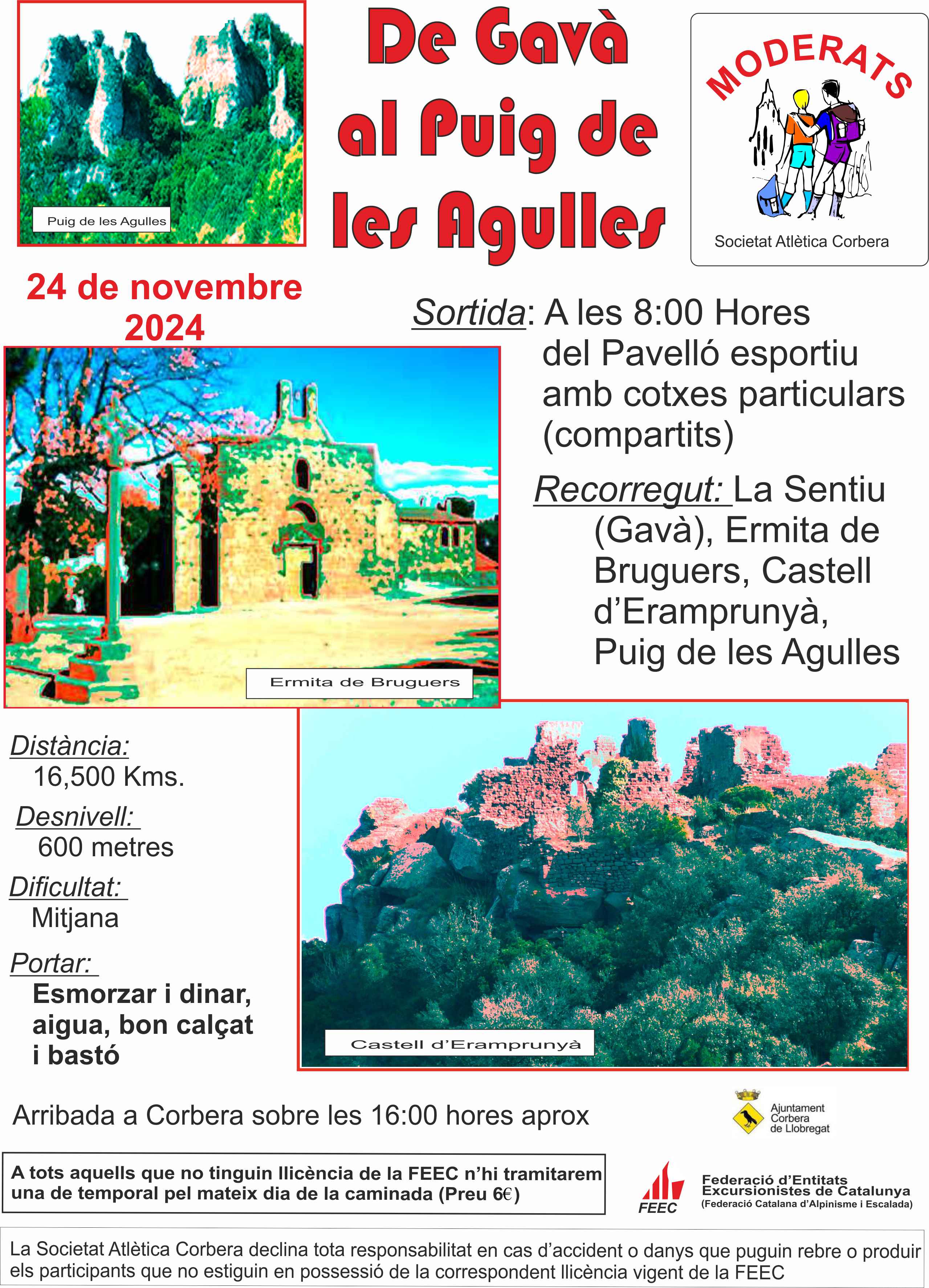 De Gavà al Puig de les Agulles