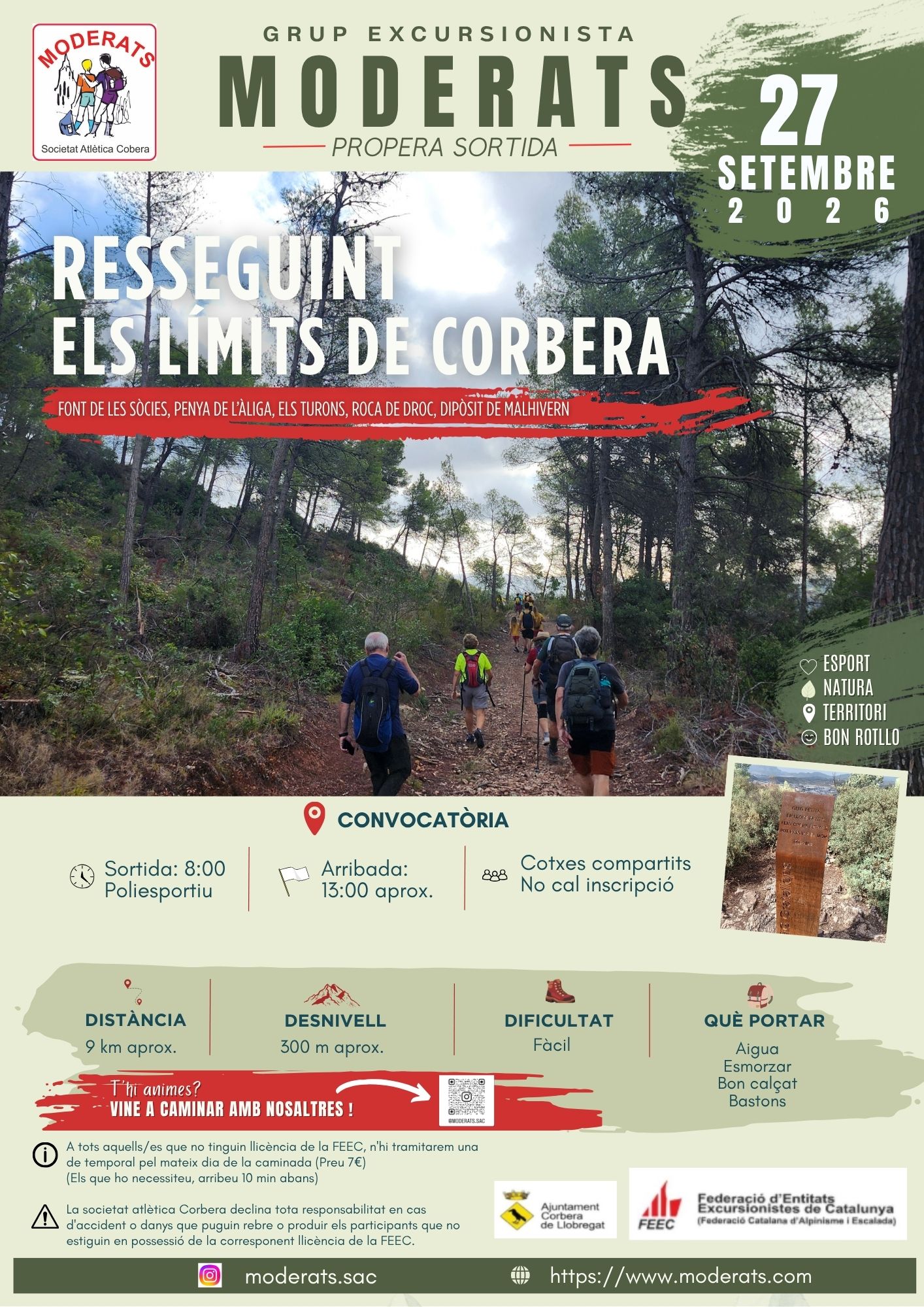 Resseguint els límits de Corbera